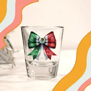 Mexico Bow UV DTF Shot Decal