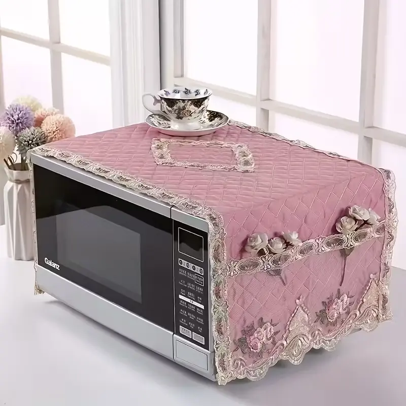 Multi Functional Dust Cover for Microwave Ovens, Decorative Appliance Cover, 13.78 x 39.37 Inches Multi Functional Dust Cover for Microwave Ovens, Decorative Appliance Cover, 13.78 x 39.37 Inches