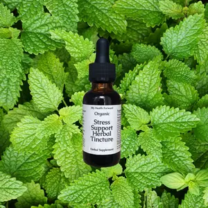 Organic Stress Support Tincture - Herbs for Stress and Anxiety Relief