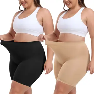 Women Slip Shorts for Under Dress Anti Chafing Shorts High Waisted Shorts Boyshorts Panties Fit Leg Shapewear