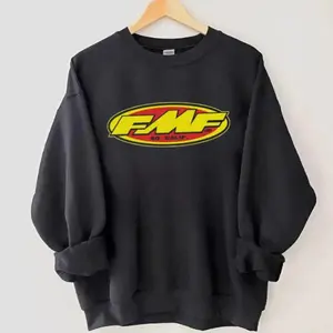 FMF Motocross Sweatshirt, Cotton Top Streetwear, Motorcycle Gift Streetwear