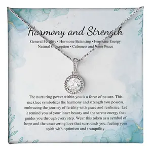 Fertility Necklace Gift | Jewelry for IVF & Infertility | Special Gift for Pregnancy