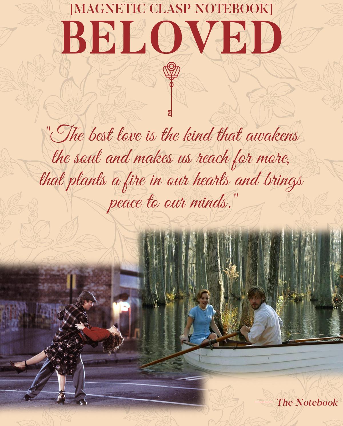 Love Journal Notebook, Magnetic PU Leather Diary, Romantic Couple Notebook, Daily Writing and Study Notes Book, Minimal Planner, Dating Memory Journal, Gift for Him Her