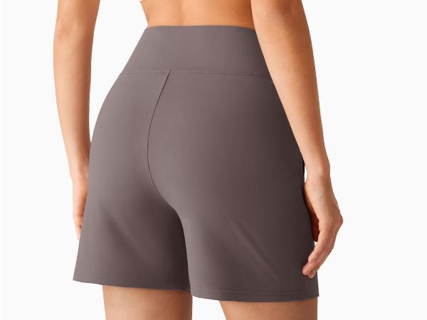 G4Free EverGoing Women's Athletic Shorts High Waisted 4''  Running Yoga Summer Casual Shorts with Pockets