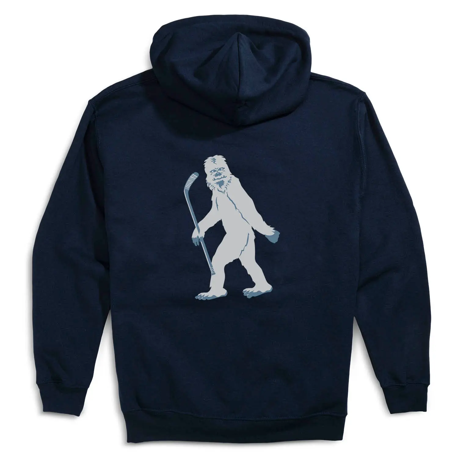 Hockey Hooded Sweatshirt - Yeti (Back Design)