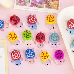 Mini Soft Turtle Party Gifts, Glow-In-The-Dark Stress Relief Toys, Cute Anxiety Reliever, Perfect Birthday Presents, 10/20 Pieces Set