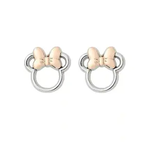 Limited Edition Alert! Hollow Minnie Earrings with Bow Design - Special Edition Jewelry