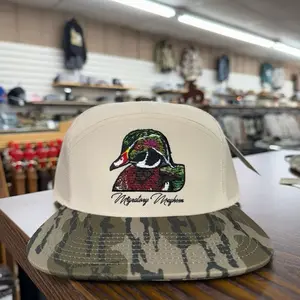 Wood Duck 7 Panel Hat - Mossy Oak Bottomland