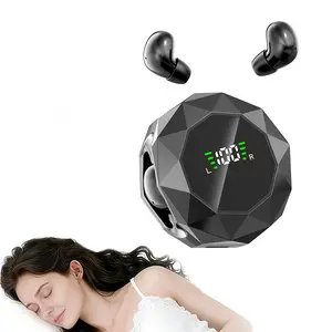 MSHUKCOE Comfortable Sleep Bluetooth Earbuds Mini Wireless Headphones Ultra Small Hidden for Side Sleepers In-Ear Earphones for Bed Office Travel summerwins