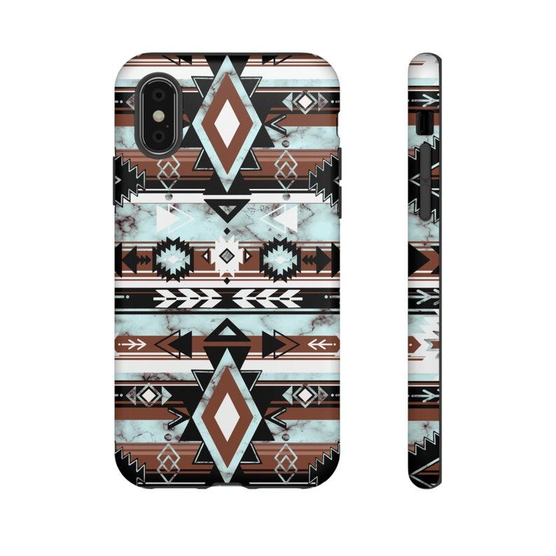 Trendy Aztec Phone Case Aztec iPhone Case Western Phone Case Western iphone Case Western Gift Cowgirl Phone Case Western Accessories Rodeo Gift Phone case Phone Cover Hard Case Tough 2-piece Phone Case Compatible with Samsung Galaxy S25