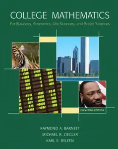USED-College Mathematics for Business, Economics, Life Sciences and Social Sciences by Raymond A. Barnett (Hardcover)