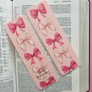 Pink Bows Bookmark