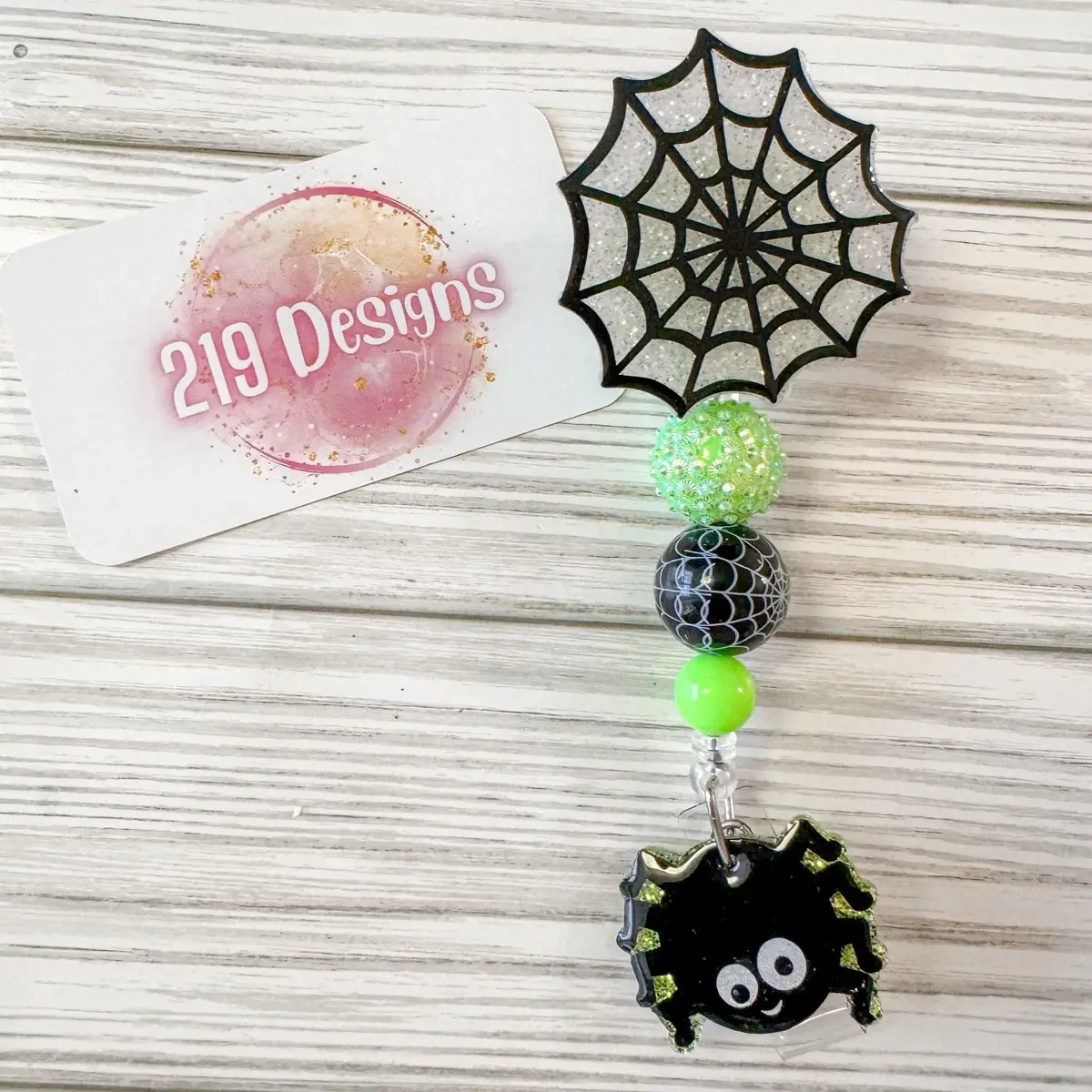 Spiderweb Badge reel