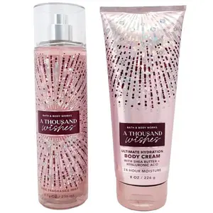 HOT - Bath & Body Works - Signature Collection - A Thousand Wishes- Gift Set- Fine Fragrance Mist & Ultra Shea Body Cream by Bath & Body Works