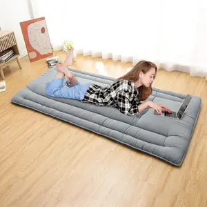 Futon Mattress, Japanese Floor Sleeping Mat Rollable Tatami Mattress for Dorm, Portable & Foldable Floor Mattress Sleeping Mattress Pad for RV Travel Camping