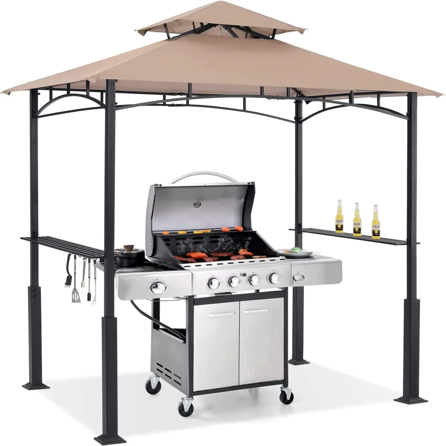 ABCCANOPY Outdoor Gazebo, Patio Gazebo and Grill Gazebo Canopy for Backyard, Patio, BBQ and Outdoor Use