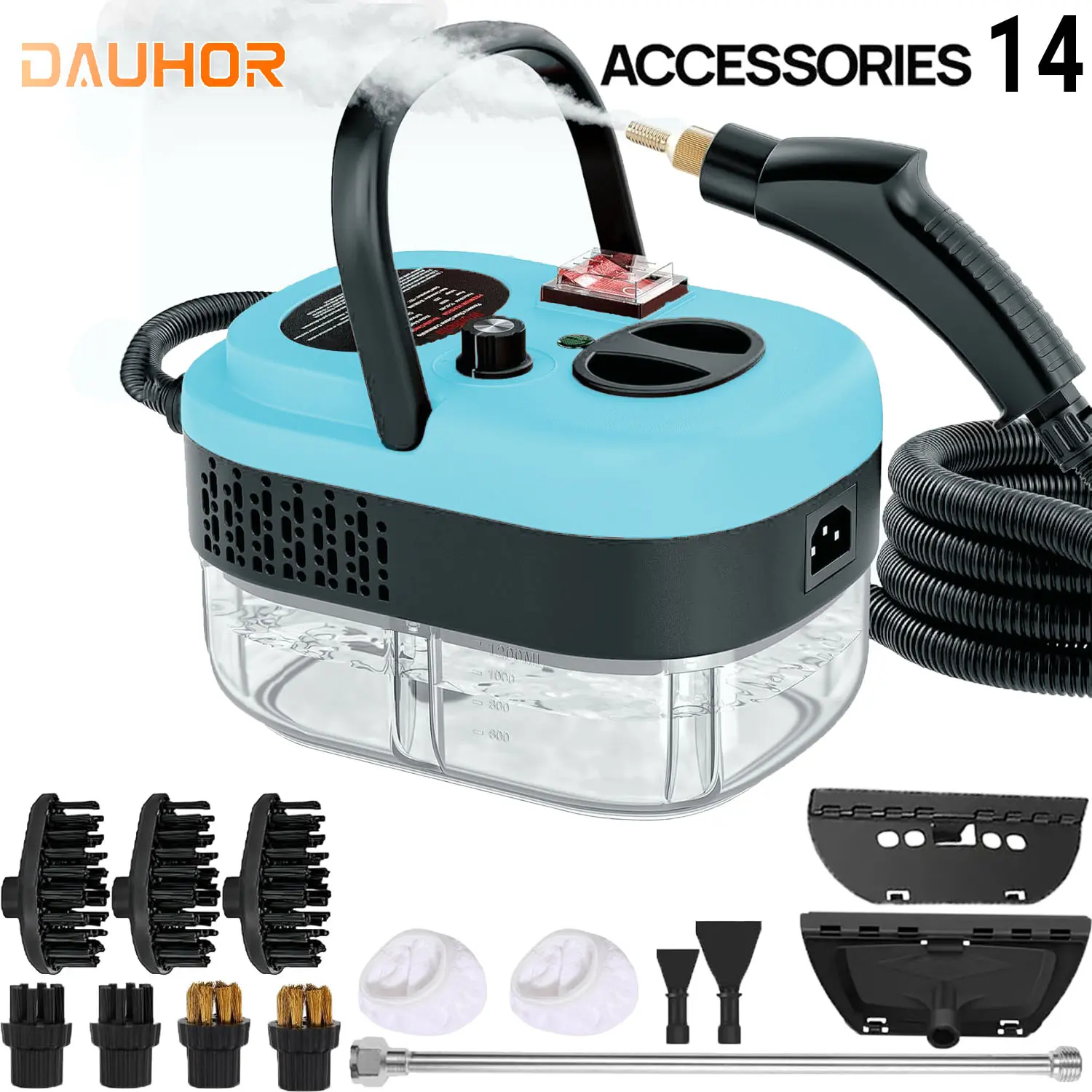 New Upgraded Steamer Cleaner(Sky Blue)