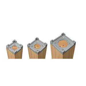 Aluminum Plinth Blocks for Square Posts and Columns
