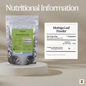 Organic Moringa Leaf Powder Absorbable Supplements Antioxidant Magic
