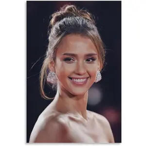 No Framed, Jessica Alba Poster Sexy