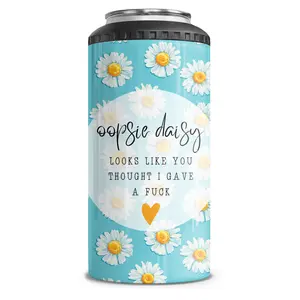 Oopsie Daisy 4-in-1 Can Cooler Tumbler Combo