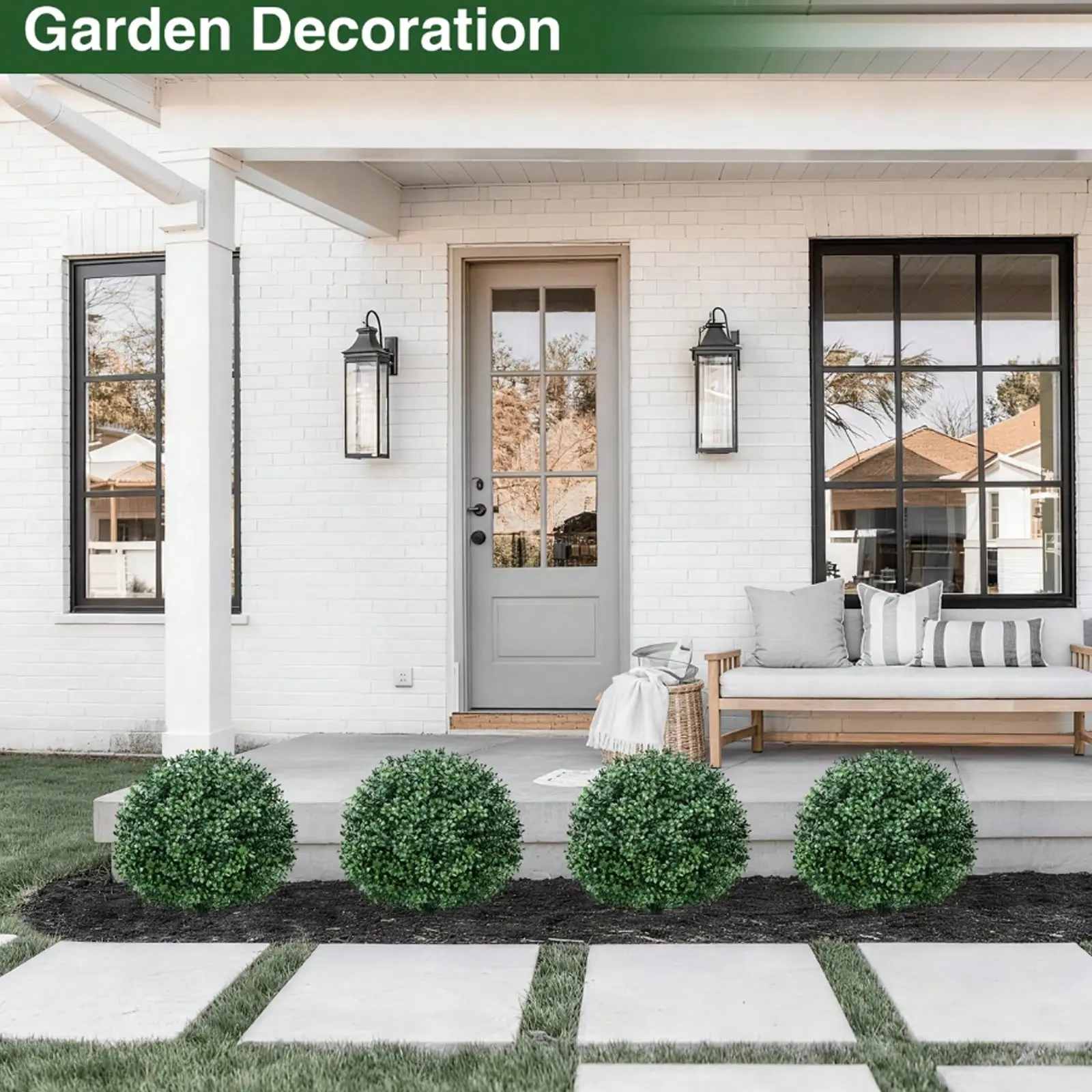 Artificial Boxwood Tree