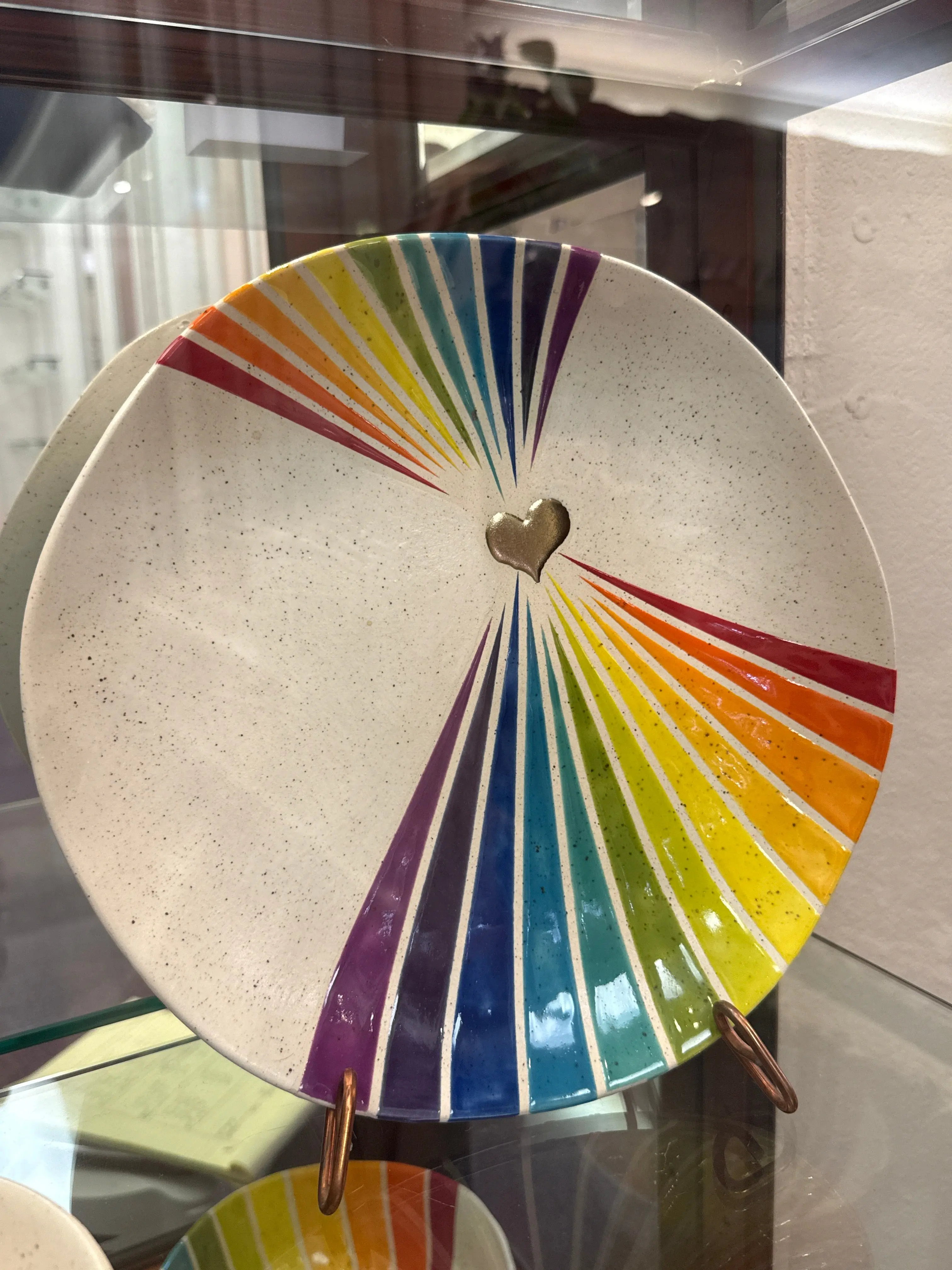 Rainbow Dinner Plate