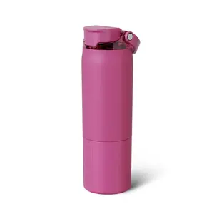 BruMate 25fl oz Stainless Steel Rise Water Bottle - Hibiscus