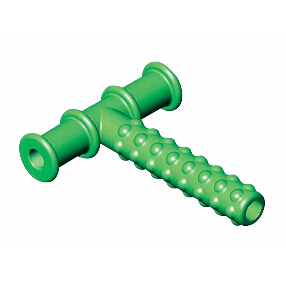 Speech Pathology Associates 024969 Speech Pathology Knobby Tube Chew Tool, 0.5 in. dia., Green