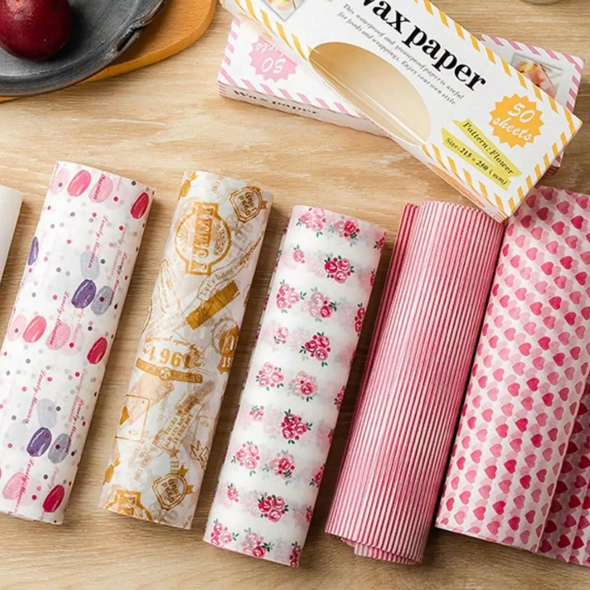 Baking Parchment Paper, 50/100pcs Non-stick Oil-proof Baking Paper, Baking Utensils for Restaurant, Barbecue, Picnic, Party, Outdoor