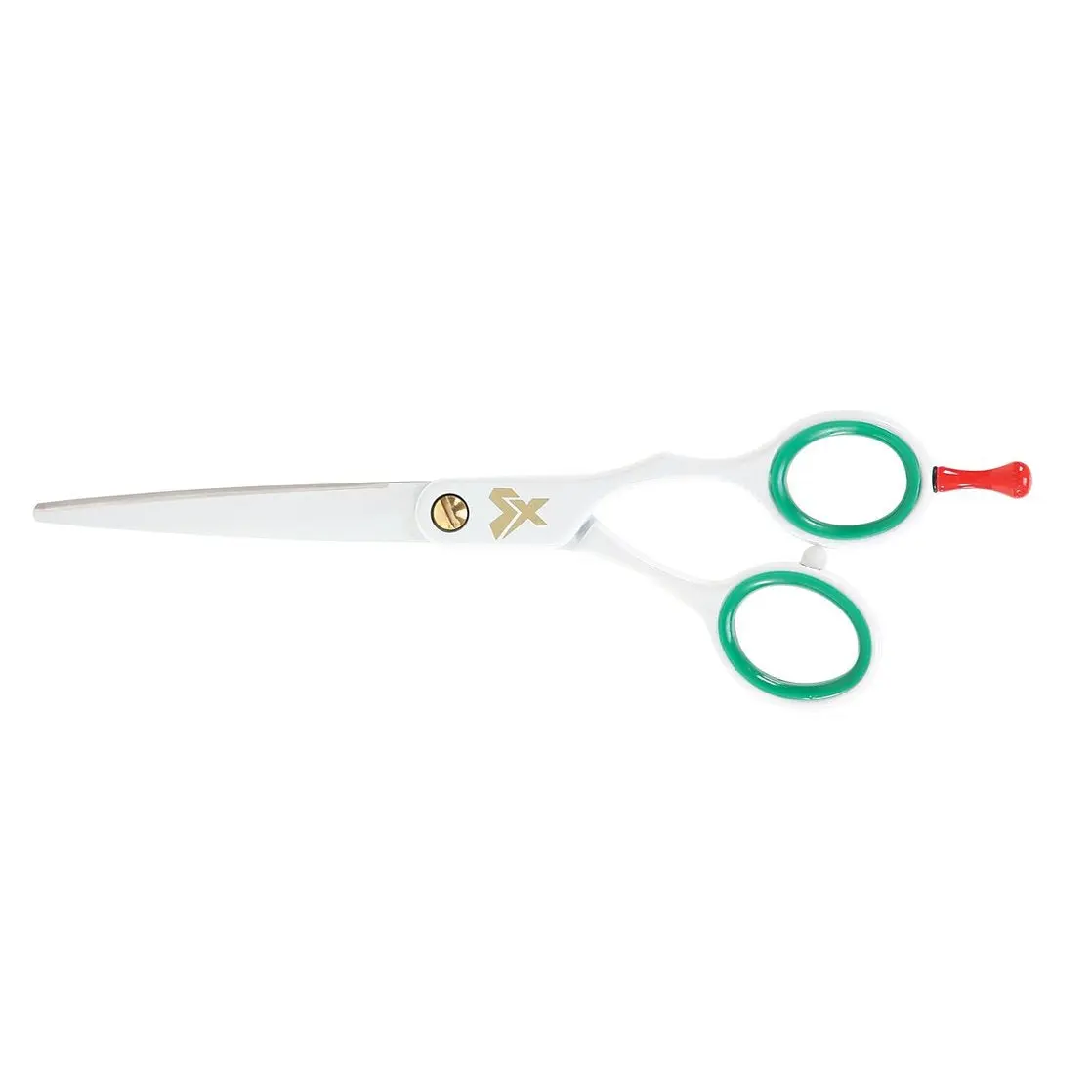 Cricket Beauty Tools Shear Xpressions Ciao Bella 5.75in Stainless Steel Hair Shear - Salon-Grade Hair Styling Tools, Single Pair with Smooth Cut, Ergonomic Offset Design, Comfortable Fit, Increased Durability & Removable Convenient Storage