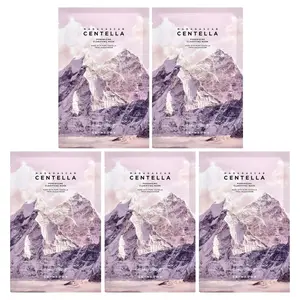 SKIN1004 Madagascar Centella, Poremizing Clarifying Beauty Mask, 5 Sheets, 0.77 fl oz (23 ml) Each