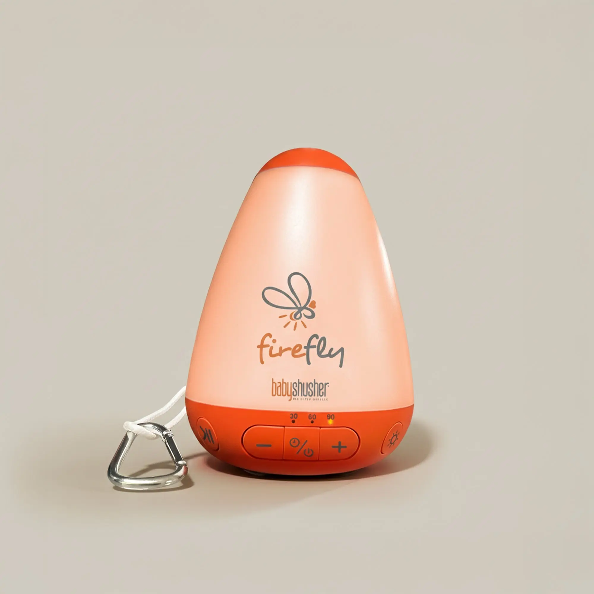 Baby Shusher Firefly – Portable Sound Machine & Night Light with Real Shushing Sound Led Lamp Lighting Led Lantern Illumination