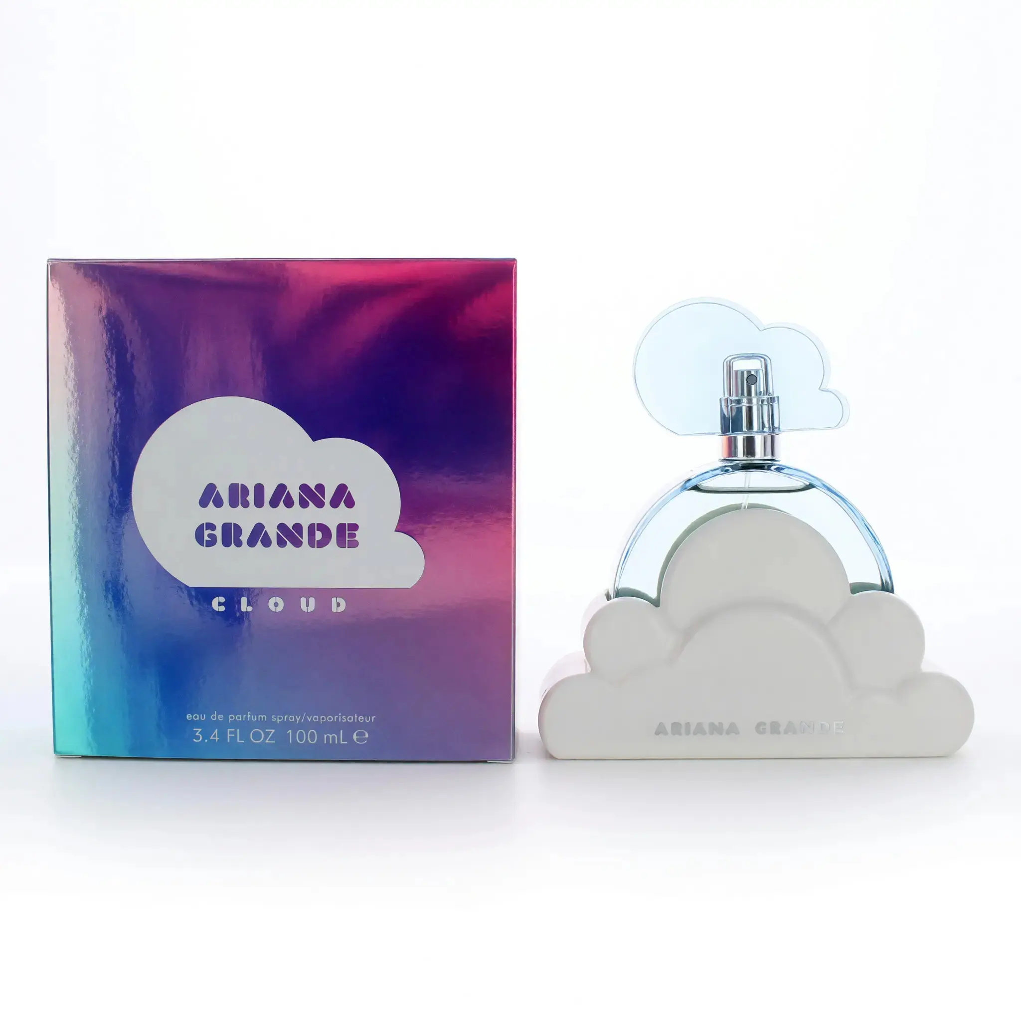 Ariana Grande Cloud Eau de Parfum - Warm Gourmand Unisex Fragrance with Lavender, Coconut, Vanilla, Pear Notes