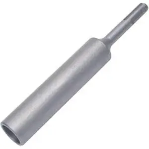 Ground rod installer, suitable for 5/8" and 3/4" ground rods, compatible with all impact drills