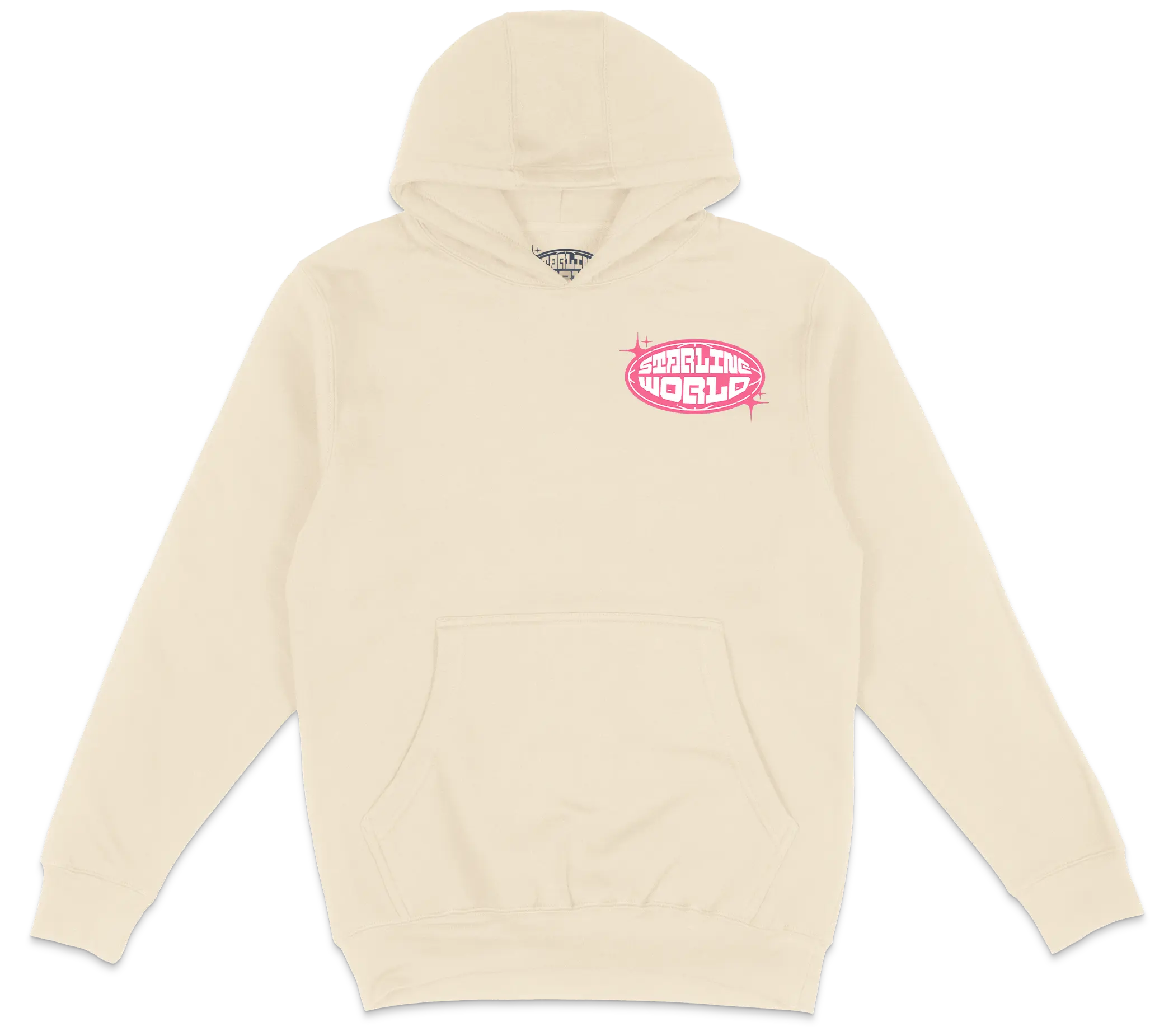 StarlineWorld (Bone-Pink) Hoodie