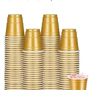 Reusable Plastic Shot Glasses Set, Durable Party Cups for Liquor & Cocktails, Ideal for Various Parties, Pack Sizes Available
