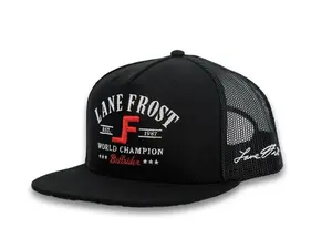 Lane Frost Men's Frost Tough Logo Ball Cap Embroidered Trucker Cap Custom Embroidery Design, Perfect Gift for Him or Her, Daily Wear