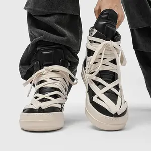 Head-Turning Chunky Sole High-Tops Instant Street Style Upgrade Sports Shoes Trainer