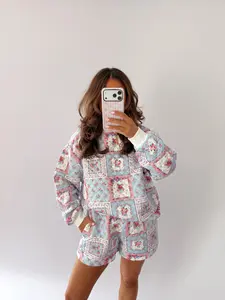 Americana Patchwork Darling Quilted Set