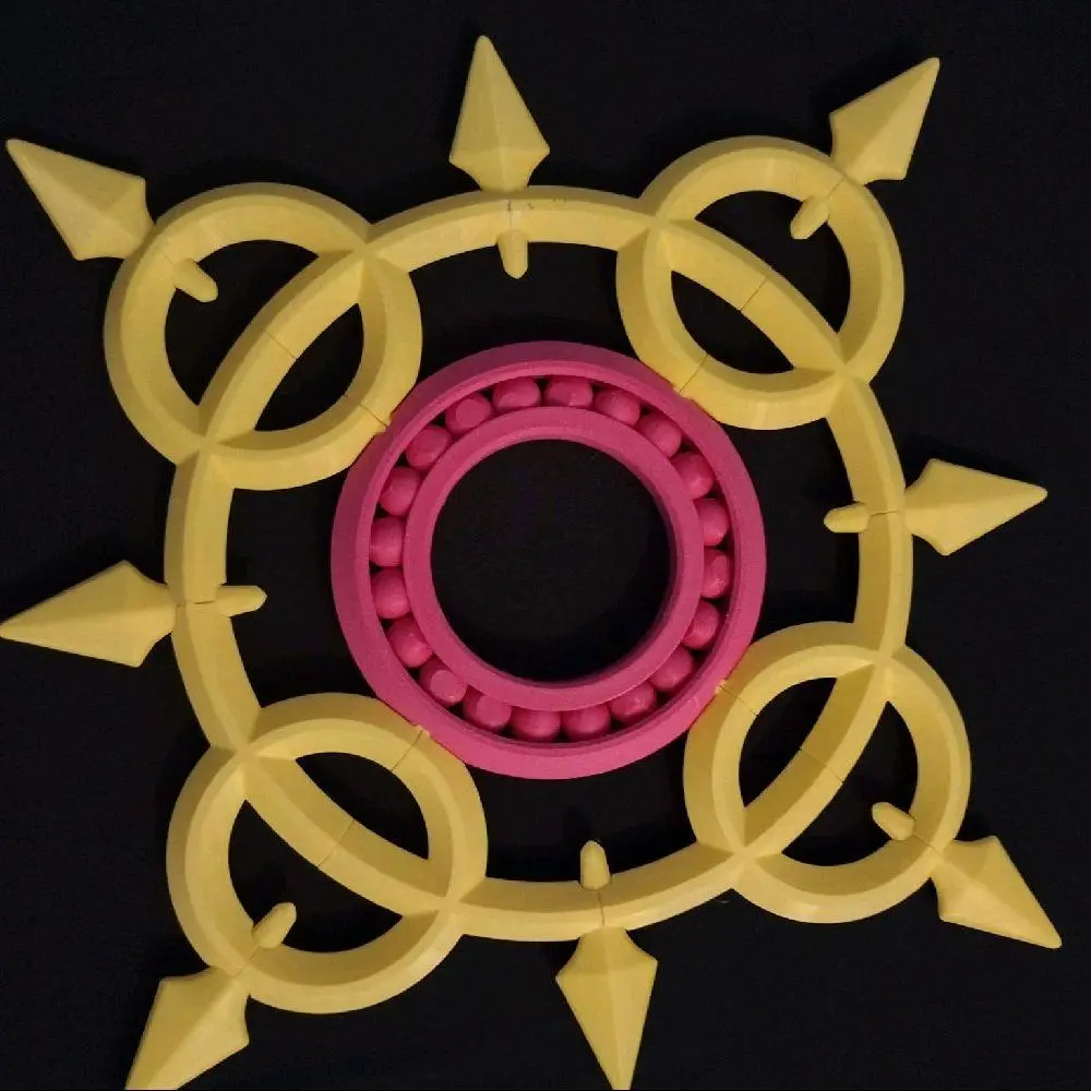 Kingdom Hearts Chakrams Axel Cosplay Spinners Kunai Tips Guide Rods Kits Circle