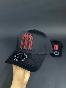 Black Classic Mexico Hat - Classic Design with Round Brim and Comfortable Fit