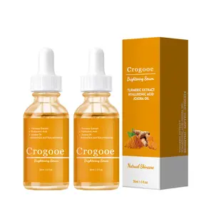 【Buy 1 get 2】Crogooe Turmeric Hyaluronic Acid Serum- Hydrates Hydrating MoistureFacial Skin Care serum skincare Comfort Moisturizing Moisturizer Jojoba Oil Soften