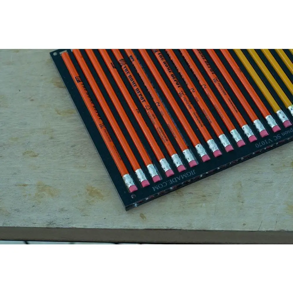 Pencil Printing Jig for A4 Flatbed Printer with PDF Templates