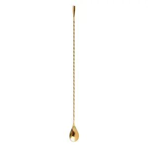 40 cm Gold Weighted Barspoon