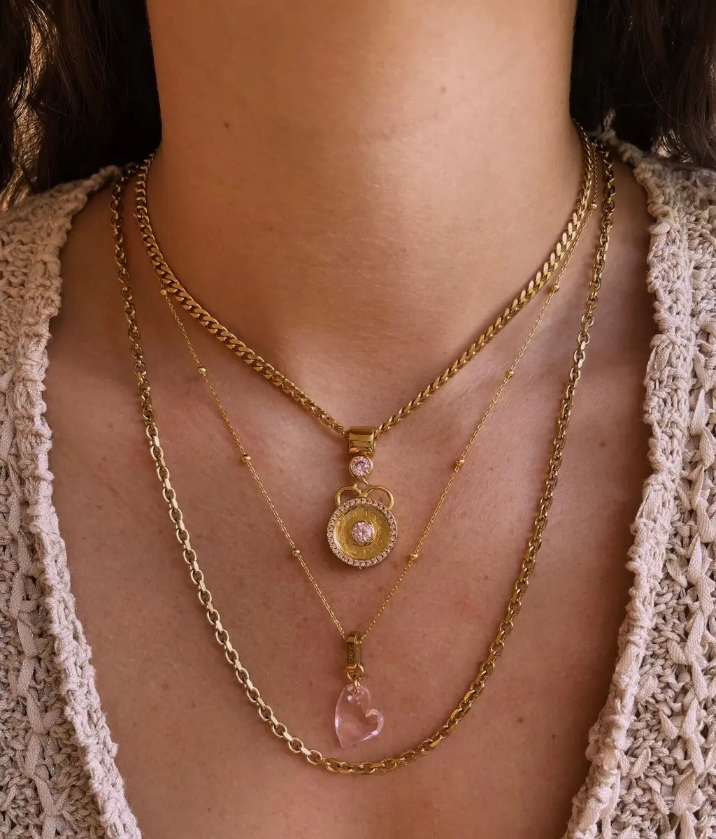 Ms. Minkaa Original Lock Necklace