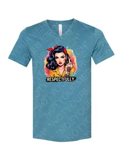 Respectfully – FDT Anti-Trump Tee | Middle Finger Protest Shirt