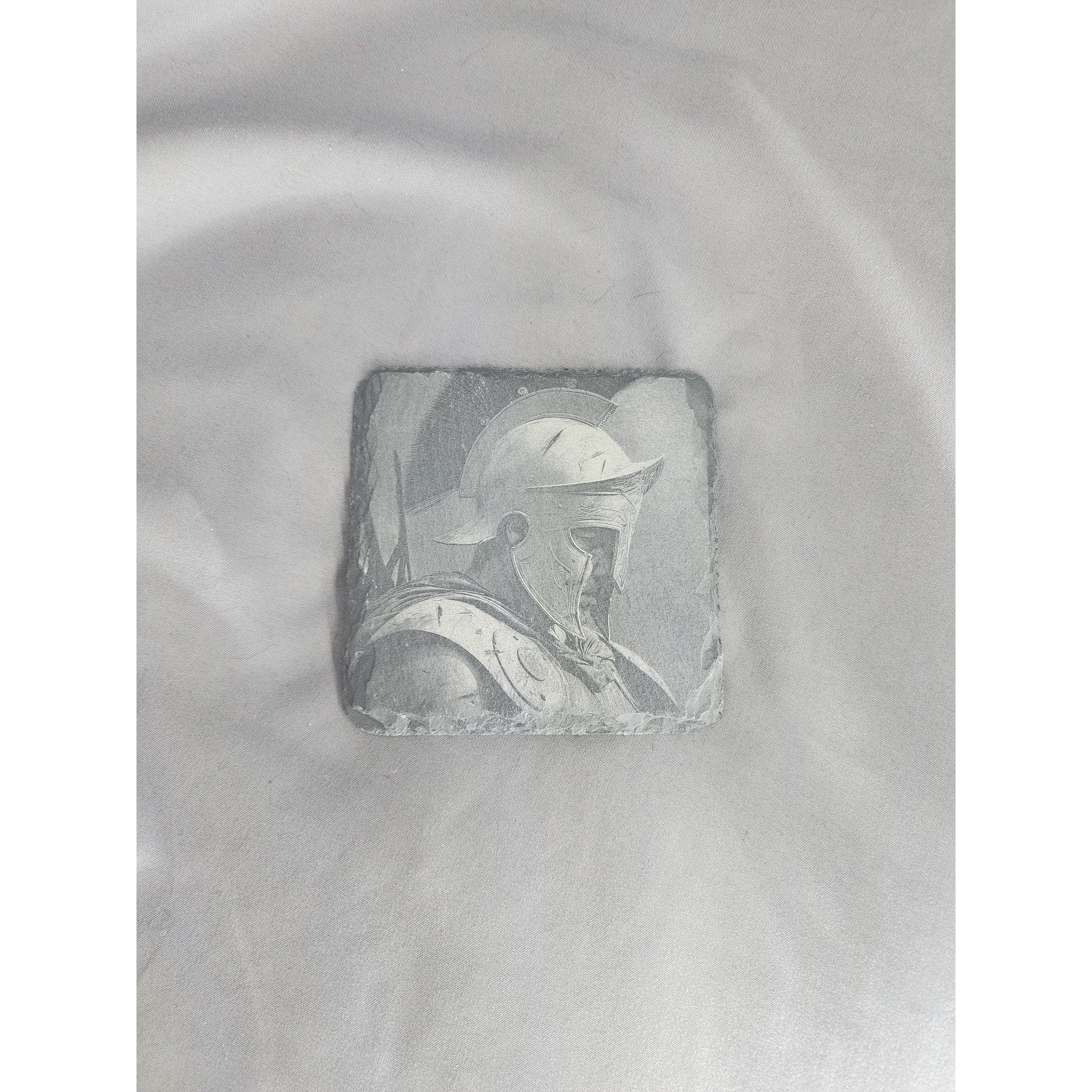 Slate Coaster 4" Square Engraved