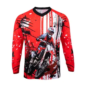 Cycle Jersey enduro motocross jersey cycling offroad racing MTB jersey downhill jersey quick drying sportswear motorcycle jersey riding shirts