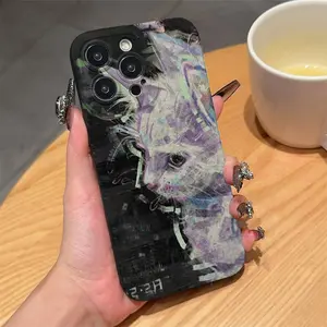 Cat Pattern Tpu Anti-Drop Phone Case for iPhone 6/7/8/x/XS/XR/XS Max/11/12/13/14/15/16/17 Pro Max, Perfect Gift for Women and Girls